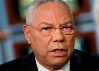 Image: Colin Powell appears on "Meet the Press" on Oct. 19, 2008 Image: Colin Powell appears on "Meet the Press" on Oct. 19, 2008