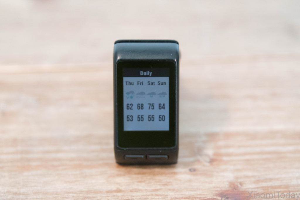 Garmin Vivoactive HR Smartwatch Calendar