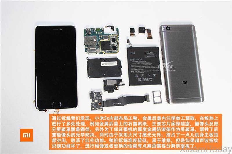 Xiaomi Mi 5s Teardown