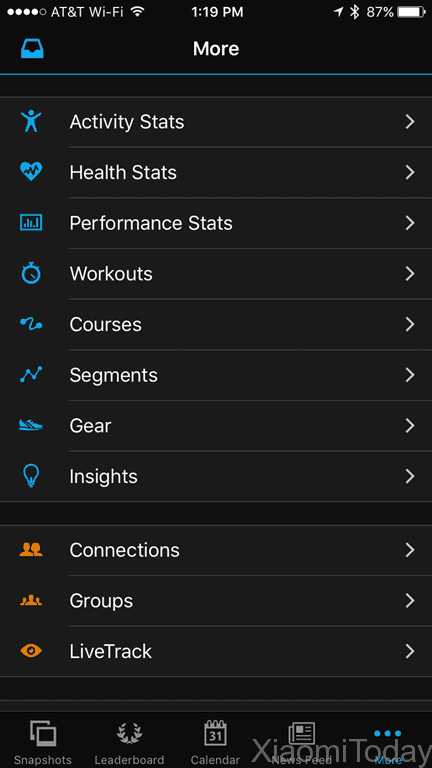 Garmin Vivoactive HR Smartwatch Smartphone Application