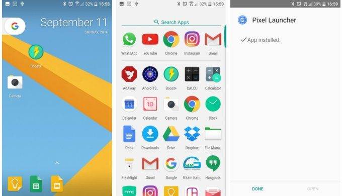 pixel-launcher