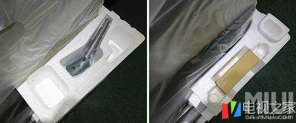 Xiaomi Mi TV 3S 65-inch unboxing photos package-accessories