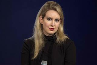 Image: Elizabeth Holmes, CEO of Theranos, attends a panel discussion during the Clinton Global Initiative's annual meeting in New York Image: Elizabeth Holmes, CEO of Theranos, attends a panel discussion during the Clinton Global Initiative's annual meeting in New York