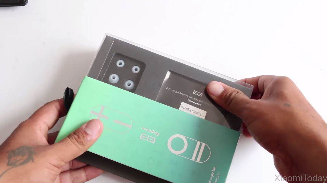 Elephone Ele Whisper Noise Cancelling Headphones Package Front