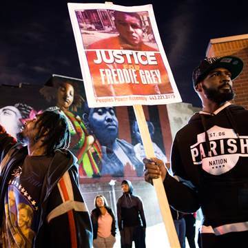 Image: Hung jury in racially charged case that triggered Baltimore riots