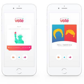Image: Swipe the Vote