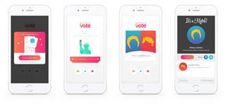 Image: Swipe the Vote Image: Swipe the Vote