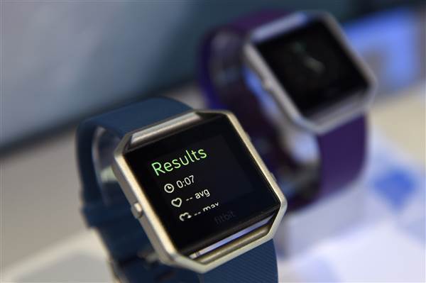 Image: The Fitbit Inc. Blaze fitness tracker Image: The Fitbit Inc. Blaze fitness tracker