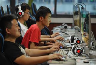 Image: Internet users in China