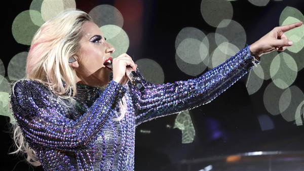Lady Gaga performs during the halftime show of the NFL Super Bowl 51