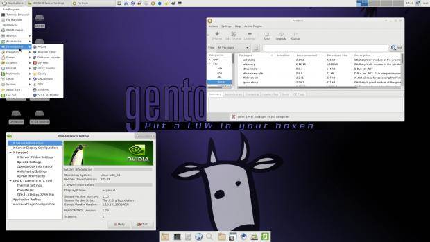 exGENT running Nvidia config