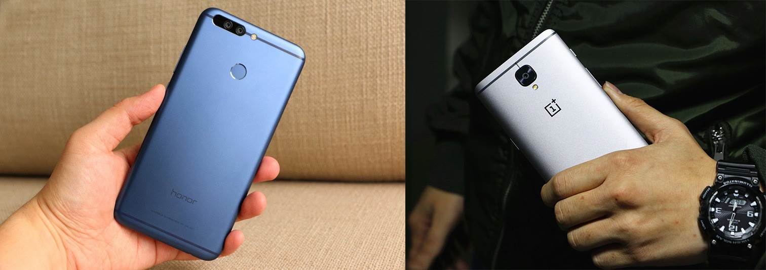 Huawei Honor V9 vs OnePlus 3T