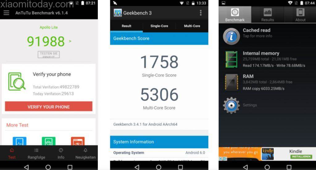 vernee apollo lite benchmarking