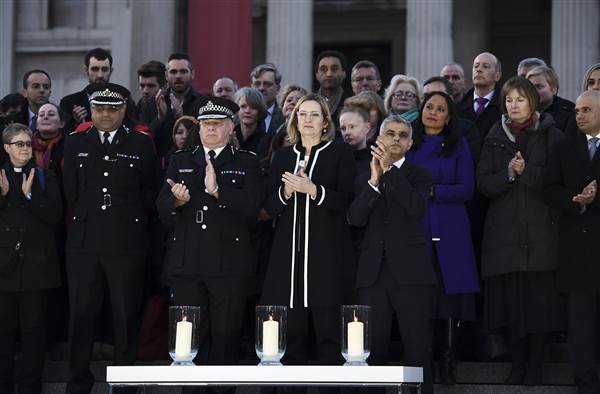 Image: Candlelit Vigil Is Held For The Victims Of The Westminster Terror Attack Image: Candlelit Vigil Is Held For The Victims Of The Westminster Terror Attack