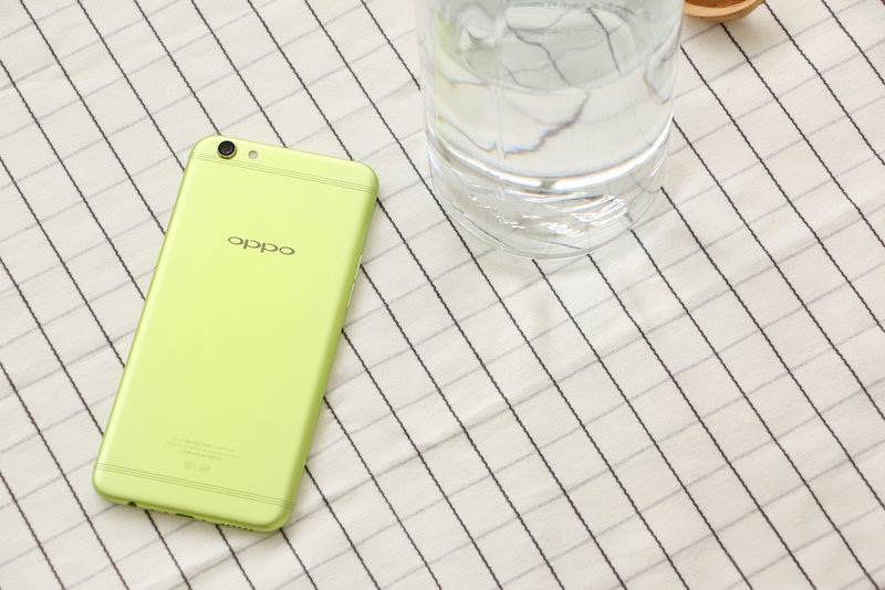 Oppo R9S green