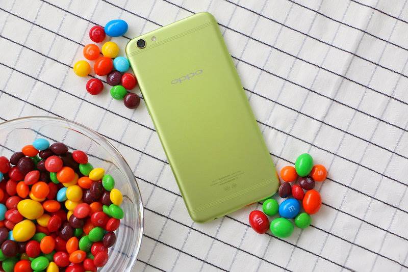 Oppo R9S green