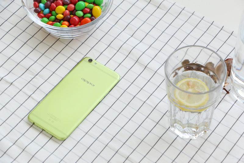 Oppo R9S green