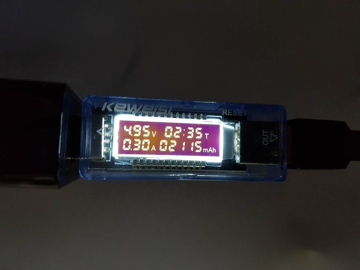 Nomu S20 measure battery