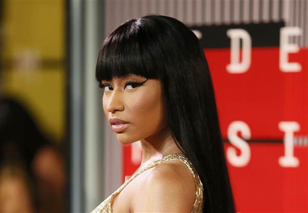 Image: Nicki Minaj arrives at the 2015 MTV Video Music Awards in Los Angeles Image: Nicki Minaj arrives at the 2015 MTV Video Music Awards in Los Angeles