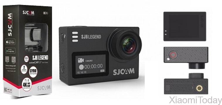 SjCam SJ6 Legend Camera Package Contents